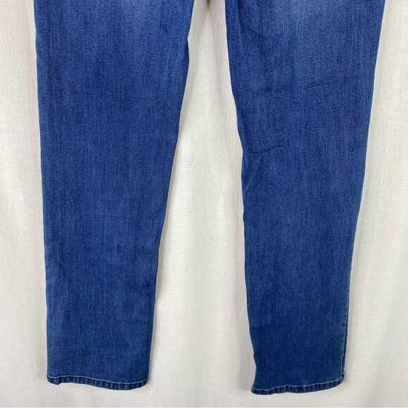 Tommy Hilfiger Blue Denim Straight Leg Adjustable Waist 5 Pocket Jeans 18x30 - Picture 8 of 10
